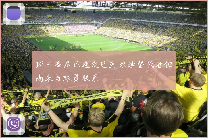 斯卡洛尼已选定巴列尔迪替代者但尚未与球员联系